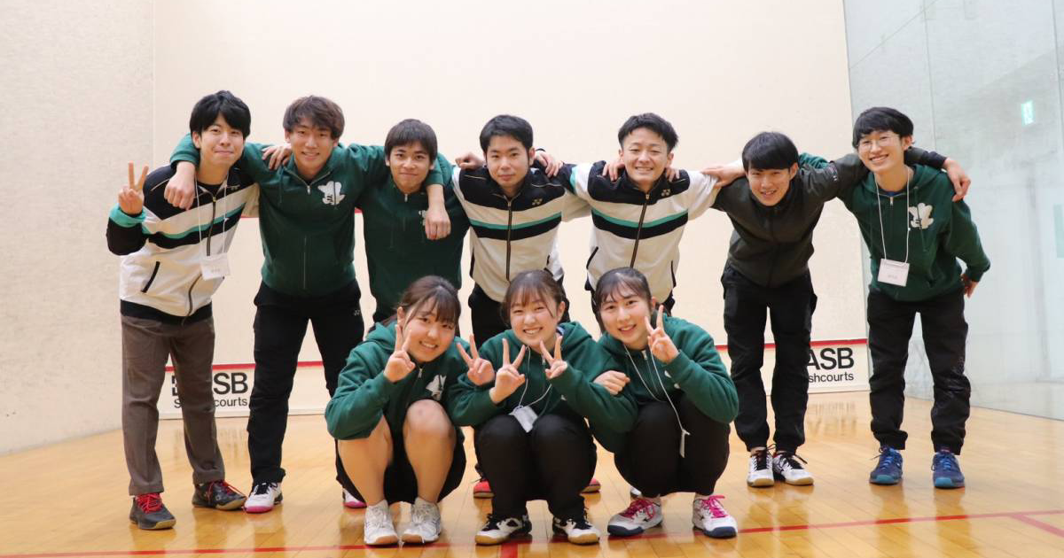 大阪大学スカッシュサークル 体験会及び新歓イベントのお知らせ -
